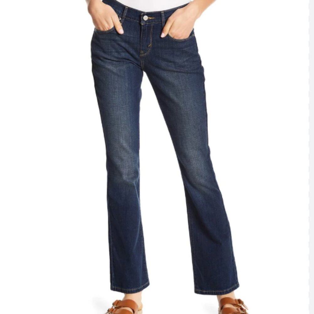 Levi's 515 Bootcut Dark Wash Jeans Size 10